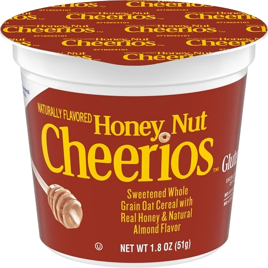 Cheerios Honey Nut Cereal, 60 x 1.8 oz Case - DOT product image 4