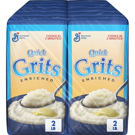 Pillsbury Quick White Pillsbury Quick Grits Bulk Enriched White Corn Cereal, 12 x 2 lb Case - DOT product image 2