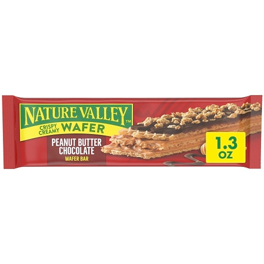 Nature Valley Peanut Butter Chocolate Wafer Bars, 4 x 12 x 1.3 oz Case - DOT product image 2