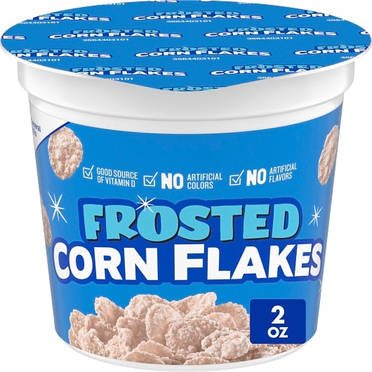 Frosted Corn Flakes Cereal, 60 x 2 oz Case - Breakfast Foods - image 2