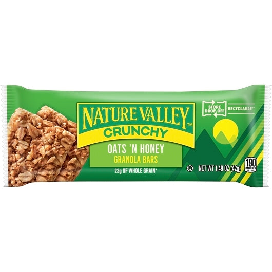 Nature Valley Oats & Honey Crunchy Granola Bar, 12 x 6 x 1.49 oz Case - DOT product image 5