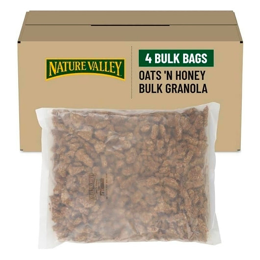 Nature Valley Oats 'N Honey Granola Cereal, 4 x 3.125 lb Case - DOT product image 7