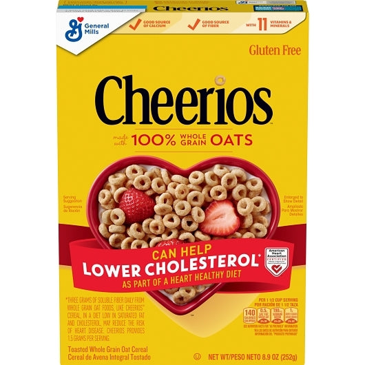 Cheerios Gluten-Free Cereal, 12 x 8.9 oz Case - DOT product image 2