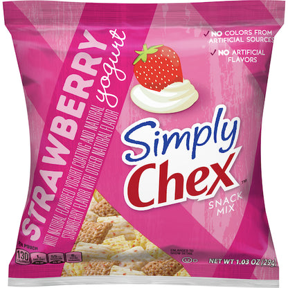 Chex Mix Simply Chex Strawberry Yogurt, 60 x 1.03 oz Case - DOT product image 4