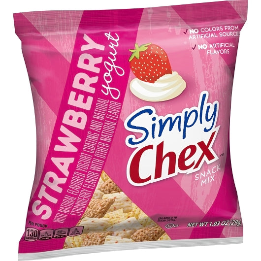 Chex Mix Simply Chex Strawberry Yogurt, 60 x 1.03 oz Case - DOT product image 8