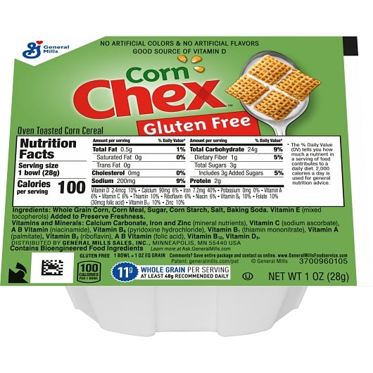 Chex Cereal Large Bowl Corn, 96 x 1 oz Case - DOT product image 4