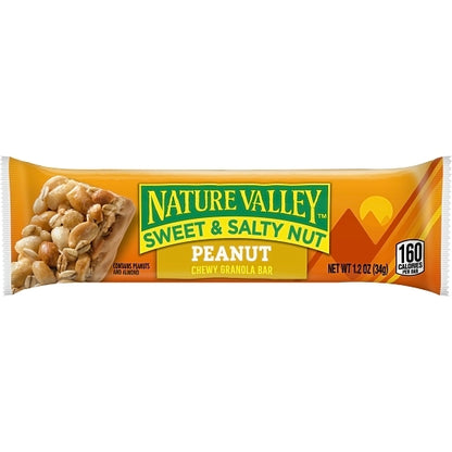 Nature Valley Sweet & Salty Nut Peanut Granola Bars, 8 x 16 x 1.2 oz Case - DOT product image 4