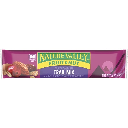 Nature Valley Fruit & Nut Chewy Trail Mix Granola Bar, 12 x 6 x 1.2 oz Case - DOT product image 4