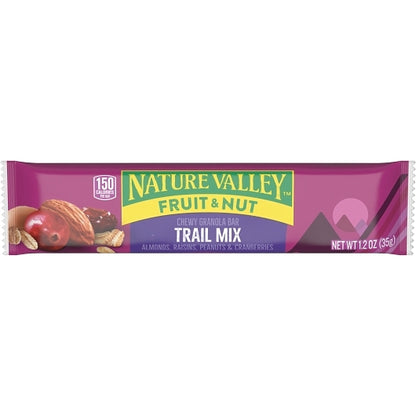 Nature Valley Fruit & Nut Chewy Trail Mix Granola Bar, 12 x 6 x 1.2 oz Case - DOT product image 4