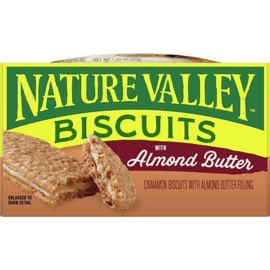 Nature Valley Biscuits With Almond Butter, 6 x 16 x 1.35 oz Case - DOT product image 8