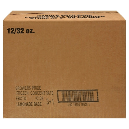 Floridas Natural Growers From Concentrate Frozen Lemonade Base, 12 x 32 fl oz Case - DOT product image 6