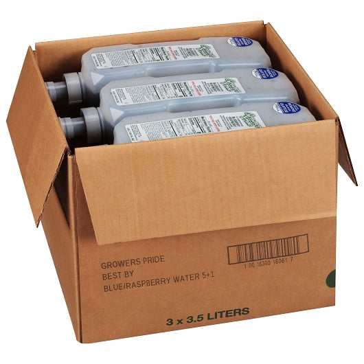 Floridas Natural Growers Shelf Stable Blueberry Raspberry Flavored Water, 3 x 3.5 LT Case - DOT product image 4