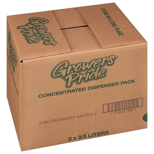 Floridas Natural Growers Shelf Stable Kiwi Strawberry Flavored Water, 3 x 3.5 LT Case - DOT product image 4