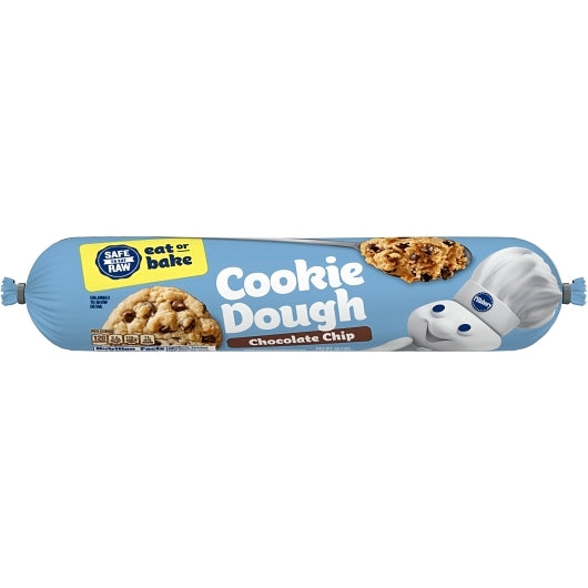 Pillsbury Create 'N Bake Unbaked Chocolate Chip Cookie, 12 x 16.5 oz Case - DOT product image 2