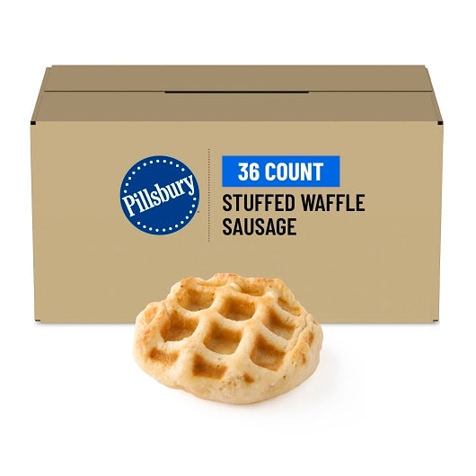 Pillsbury Sausage, Egg, & Cheese Stuffed Waffle with Packaging, 3 x 12 x 4.4 oz Case - DOT product image 8
