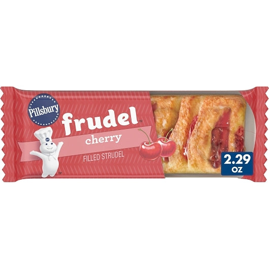 Pillsbury Frudel Cherry Filled Strudel, 72 x 2.29 oz Case - DOT product image 2
