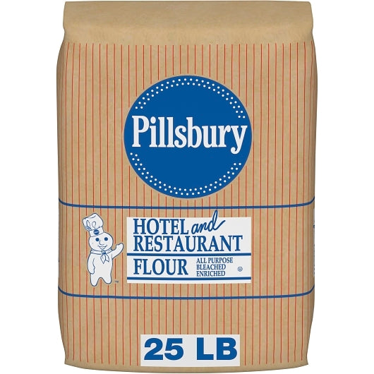 Pillsbury Hotel & Restaurant All Purpose Enriched Bleached Flour, 2 x 25 lb Case - DOT product image 2