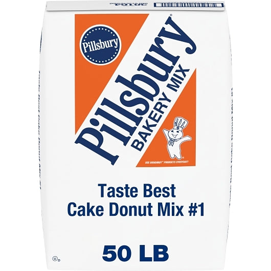 Mix Doughnut Taste Cake Donut Mix, 1 x 50 lb Case - Bakery & Desserts