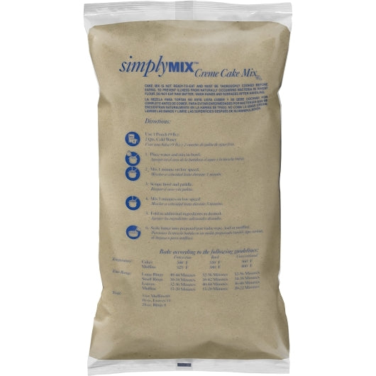 Creme Cake Mix Creme Base Cake Mix, 3 x 9 lb Case - DOT product image 3