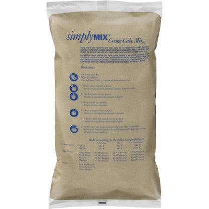 Creme Cake Mix Creme Base Cake Mix, 3 x 9 lb Case - DOT product image 3