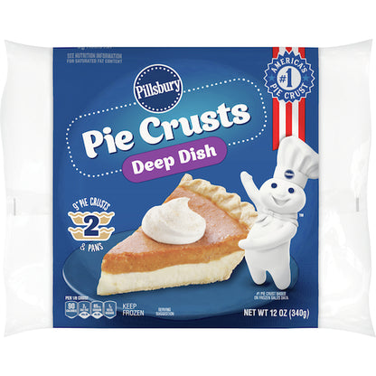 Pillsbury 9 Inch Deep Dish Pie Crust, 12 x 2 x 12 oz Case - DOT product image 5