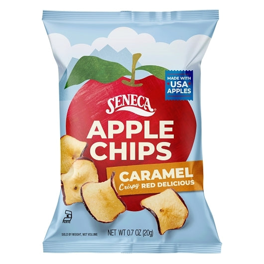 Seneca Caramel Apple Chips, 24 x 0.7 oz Case - Fruit & Sides - image 2