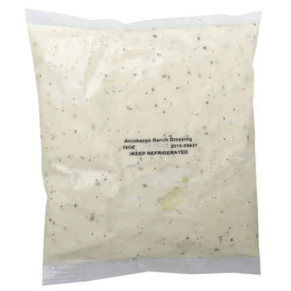 Arcobasso Ranch Dressing Bulk, 12 x 1 lb Case - Condiments & Sauces