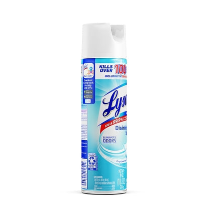 Lysol Disinfectant Spray Crisp Linen Scent, 12 x 19 oz Case - DOT product image 7