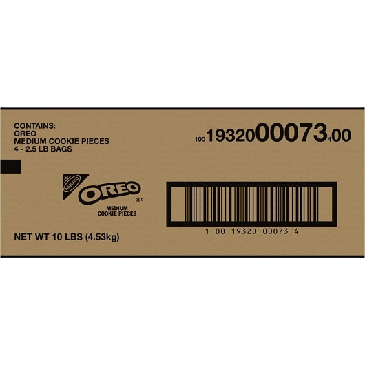 Oreo Medium Cookie Pieces, 4 x 2.5 lb Case - DOT product image 8