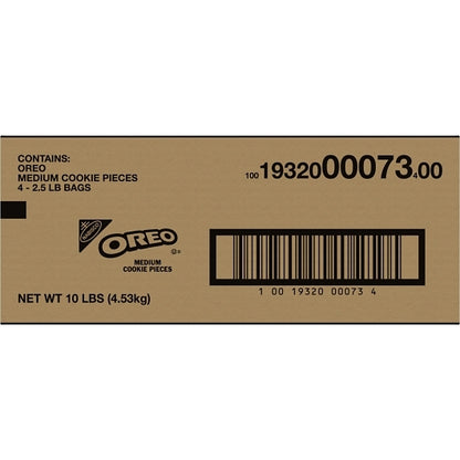 Oreo Medium Cookie Pieces, 4 x 2.5 lb Case - DOT product image 8