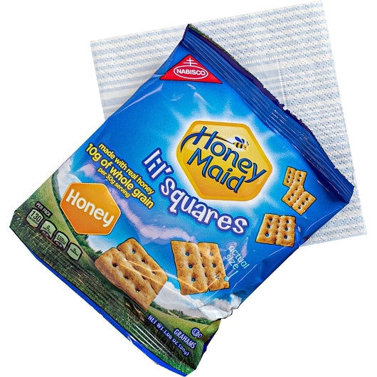 Honey Maid GRAHAM CRACKER LITTLE SQUARES, 72 x 1.06 oz Case - DOT product image 7
