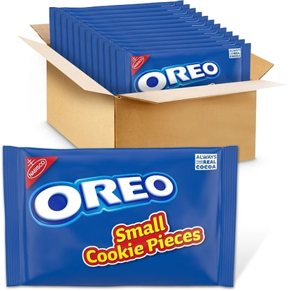 Oreo Small Cookie Pieces, 12 x 1 lb Case - GS1 open-case image