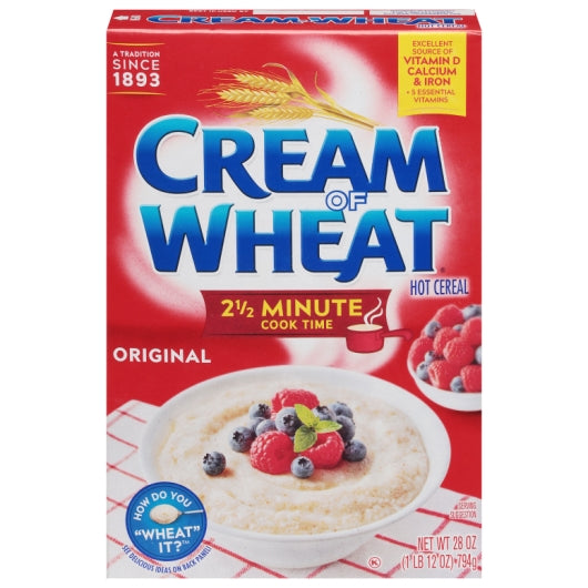 Cream Of Wheat Quick Hot Cereal, 12 x 28 oz Case - DOT product image 8