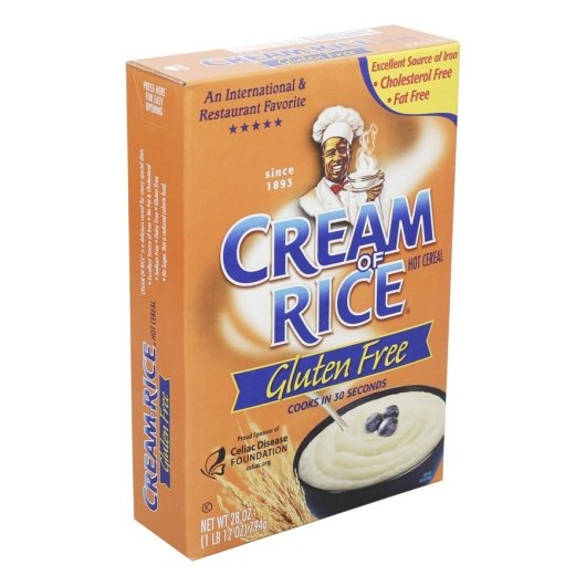 Cream Of Rice Gluten-Free Cereal, 12 x 28 oz Case - Breakfast Foods