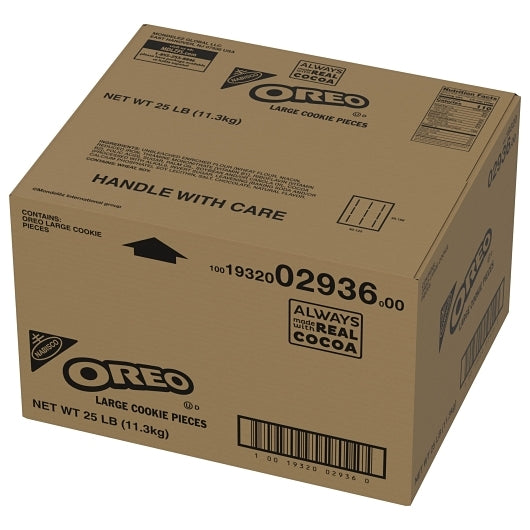 Oreo Large Pieces With Filling, 1 x 25 lb Case - DOT product image 6
