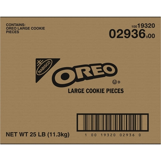 Oreo Large Pieces With Filling, 1 x 25 lb Case - DOT product image 5