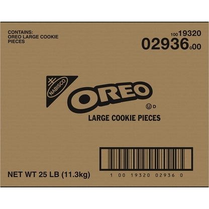 Oreo Large Pieces With Filling, 1 x 25 lb Case - DOT product image 5