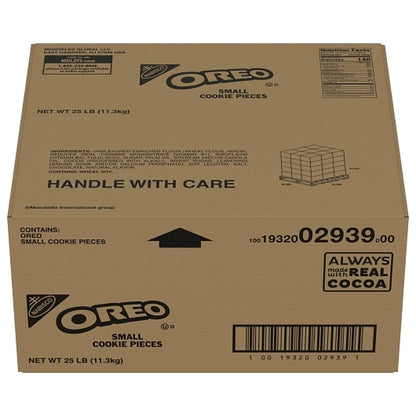 Oreo Small Crunch Pieces With Filling, 1 x 25 lb Case - Bakery & Desserts