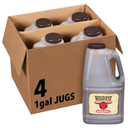Bull's Eye Original BBQ Sauce Bulk, 4 x 1 GA Case - Condiments & Sauces