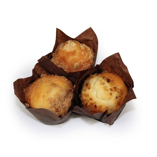 Mary Ann's MUFFIN VARIETY PACK: BLUEBERRY, BANANA NUT & CINNAMON CRUMB Muffins, 1 x 80 ct Case - DOT product image 2