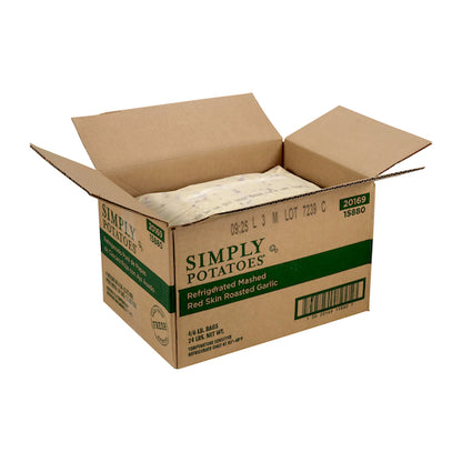 Simply Potatoes Northern Star Red Skin Garlic Mashed Potatoes, 4 x 6 lb Case - DOT product image 4