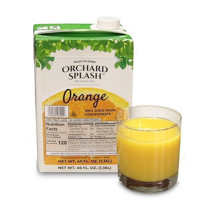 Juice Leahy IFP JUICE ASEPTIC 100% ORANGE READY TO SERVE, 12 x 46 oz Case - DOT product image 2
