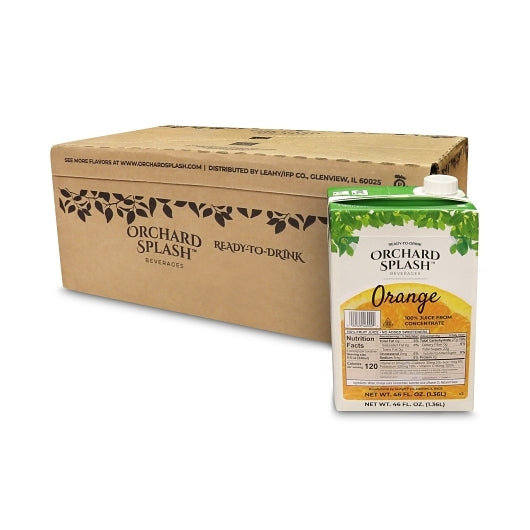 Juice Leahy IFP JUICE ASEPTIC 100% ORANGE READY TO SERVE, 12 x 46 oz Case - DOT product image 5