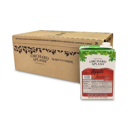 Orchard Splash JUICE ASEPTIC 100% APPLE READY TO SERVE, 12 x 46 oz Case - DOT product image 6