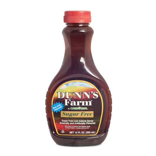 Low Calorie Dunns Low Calorie Syrup Bottle, 12 x 12 oz Case - Condiments & Sauces