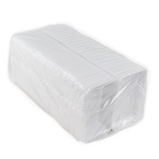 Genpak 9.19 X 6.5 Inch X 2.875 Inch White Vented Large Deep All Purpose Foam Hinged Container, 2 x 100 x 100 each Case - DOT product image 2