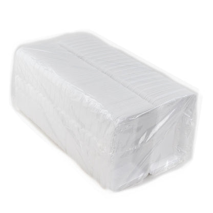 Genpak 9.19 X 6.5 Inch X 2.875 Inch White Vented Large Deep All Purpose Foam Hinged Container, 2 x 100 x 100 each Case - DOT product image 2