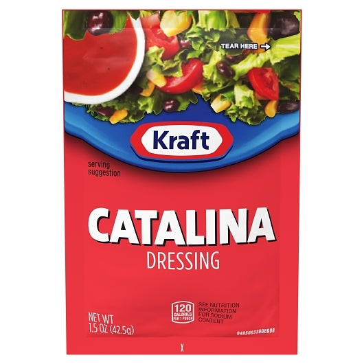 Kraft Portion Control Catalina Dressing Single Serve, 60 x 42.5 GR Case - DOT product image 2