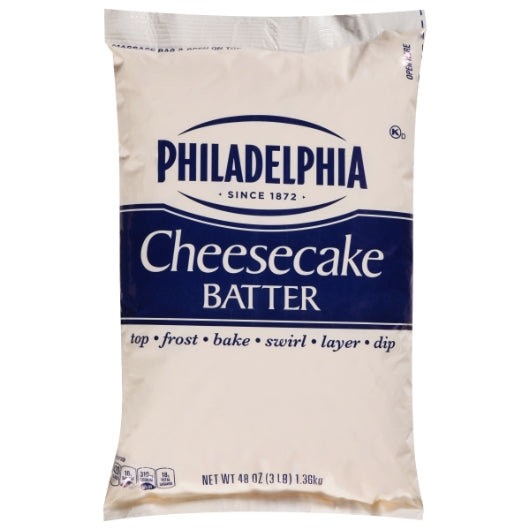Philadelphia Cheesecake Batter, 4 x 1.36 KG Case - Bakery & Desserts