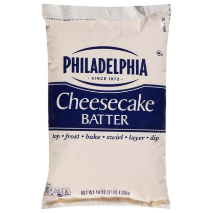 Philadelphia Cheesecake Batter, 4 x 1.36 KG Case - Bakery & Desserts